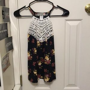 Flower tank top